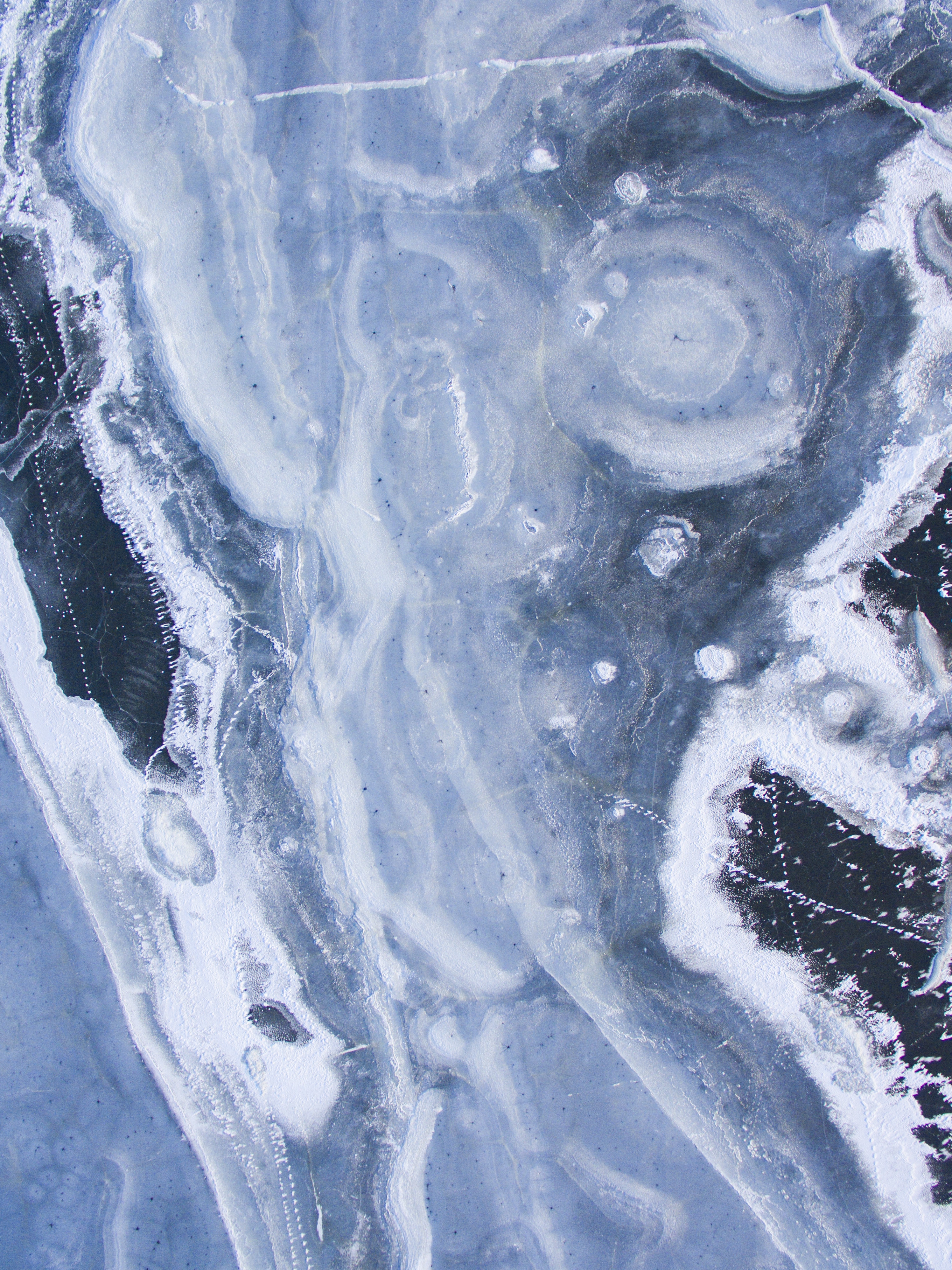 white and blue marble surface free image | Peakpx