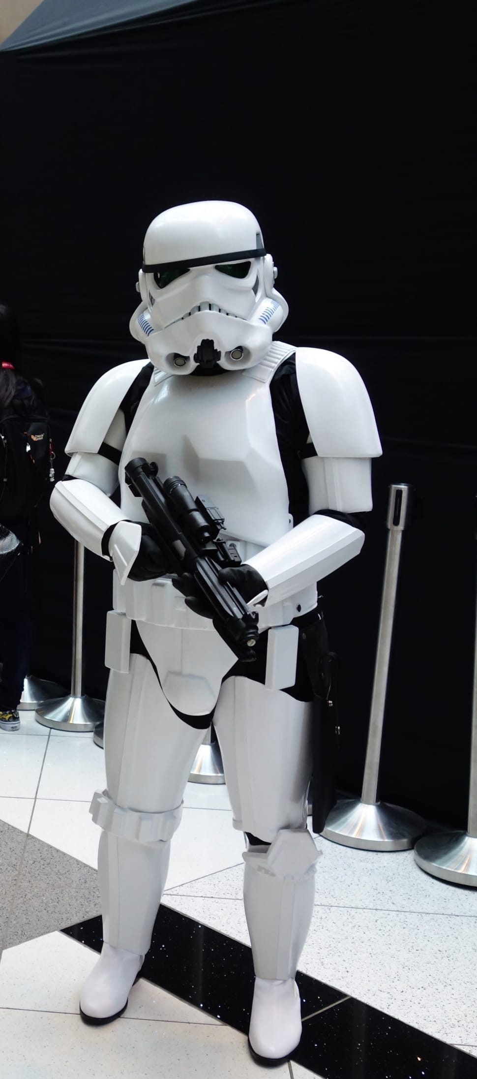 white storm trooper costume