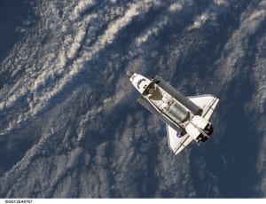 white and gray space shuttle thumbnail
