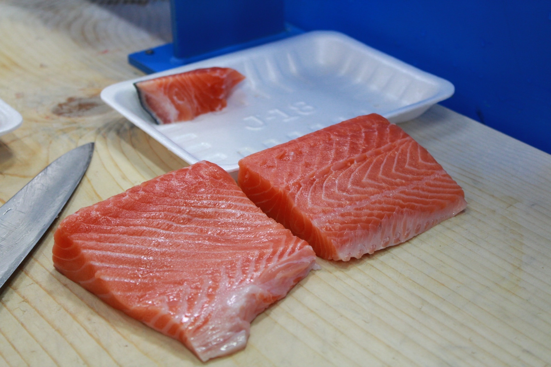 raw \fish meat