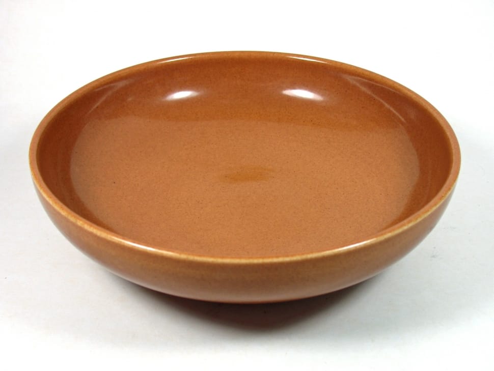 brown ceramic round dish preview
