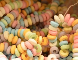 assorted color round candies thumbnail