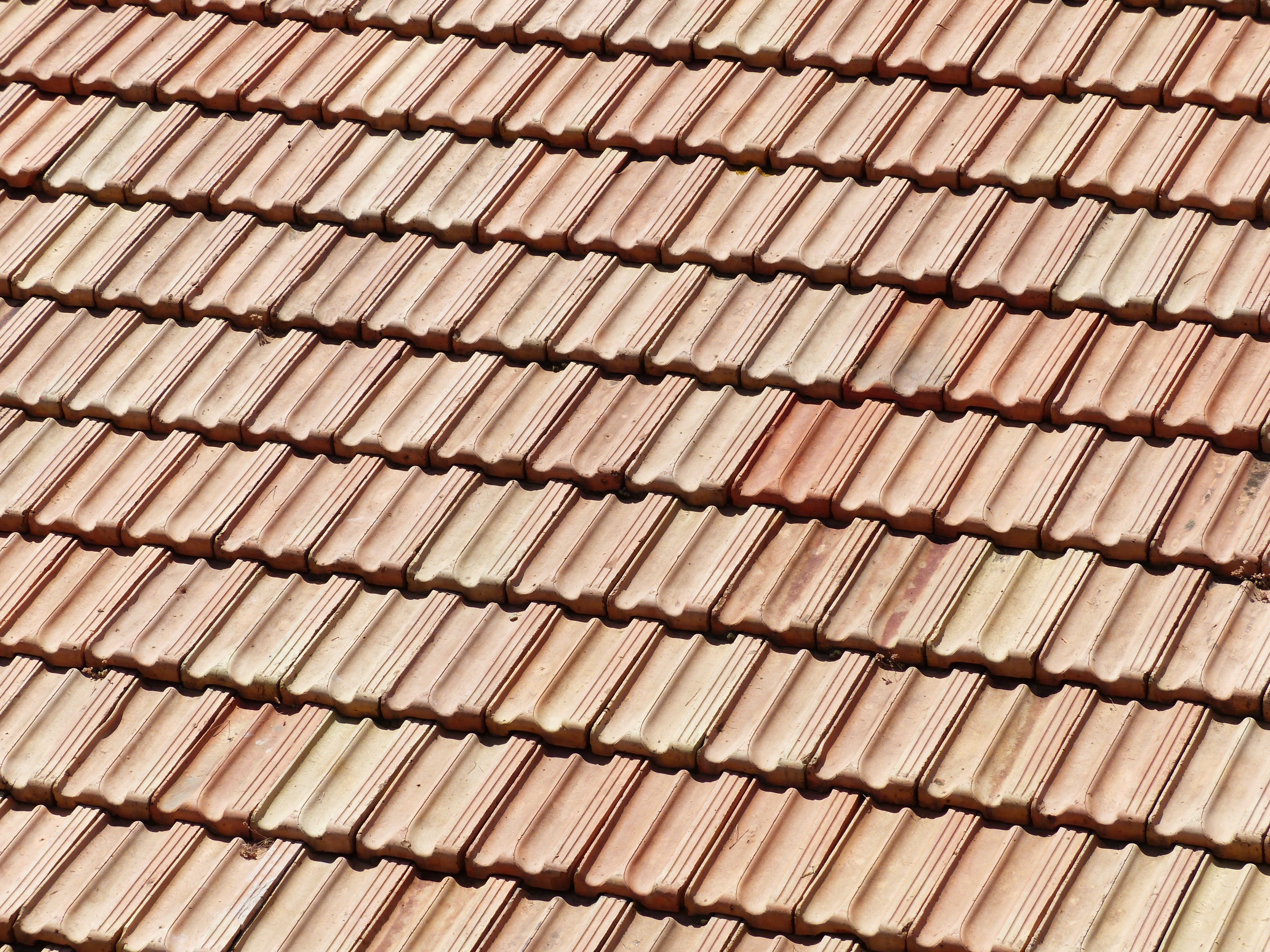 brown roof bricks