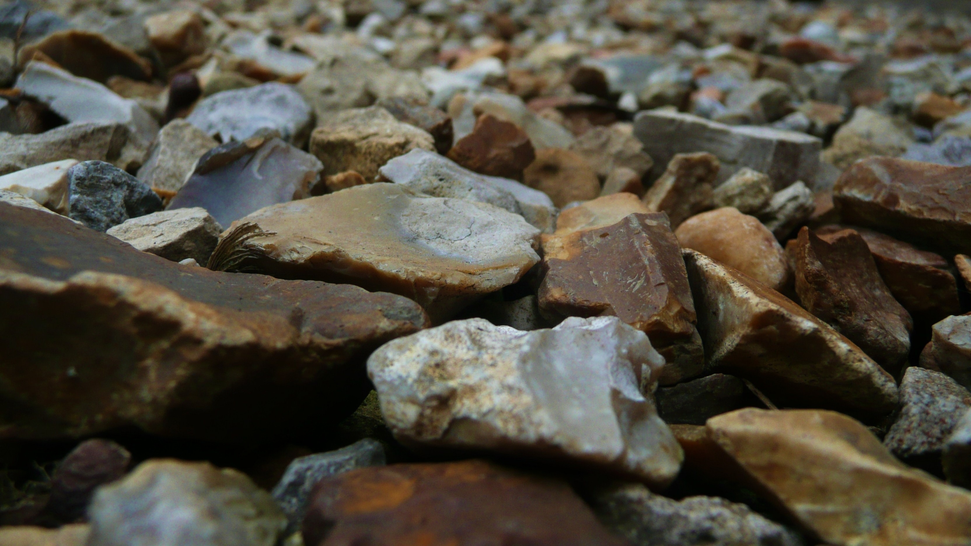 brown and beige rocks