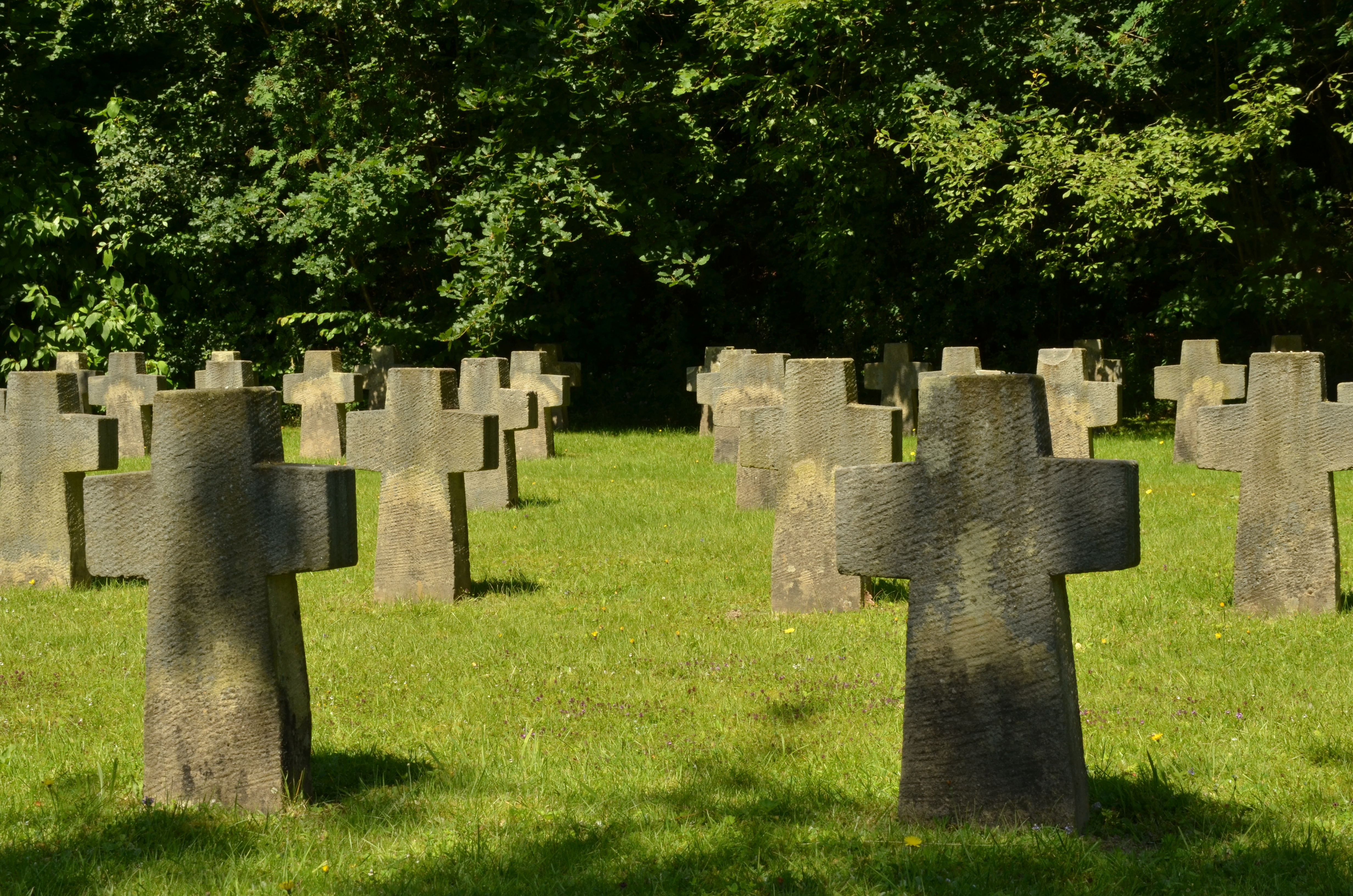 tombstone on cemetery
