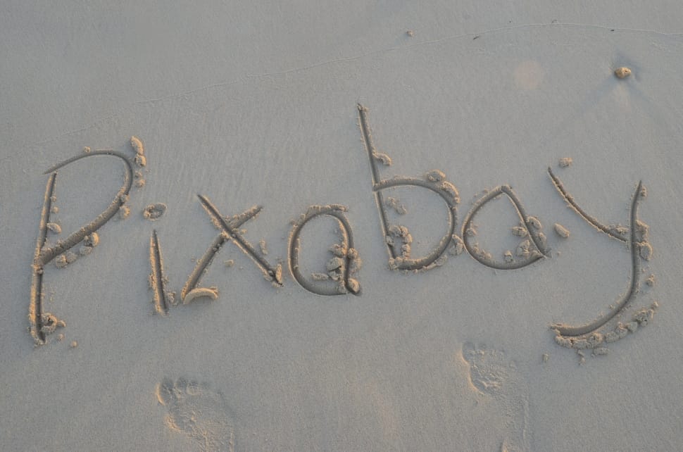 pixabay sand text preview