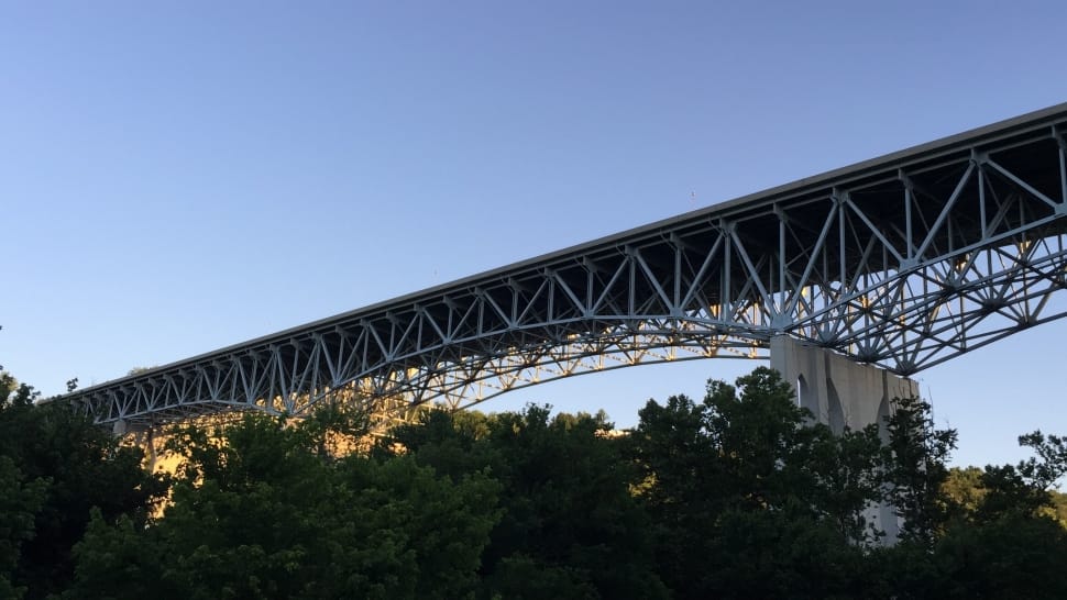 gray steel bridge preview