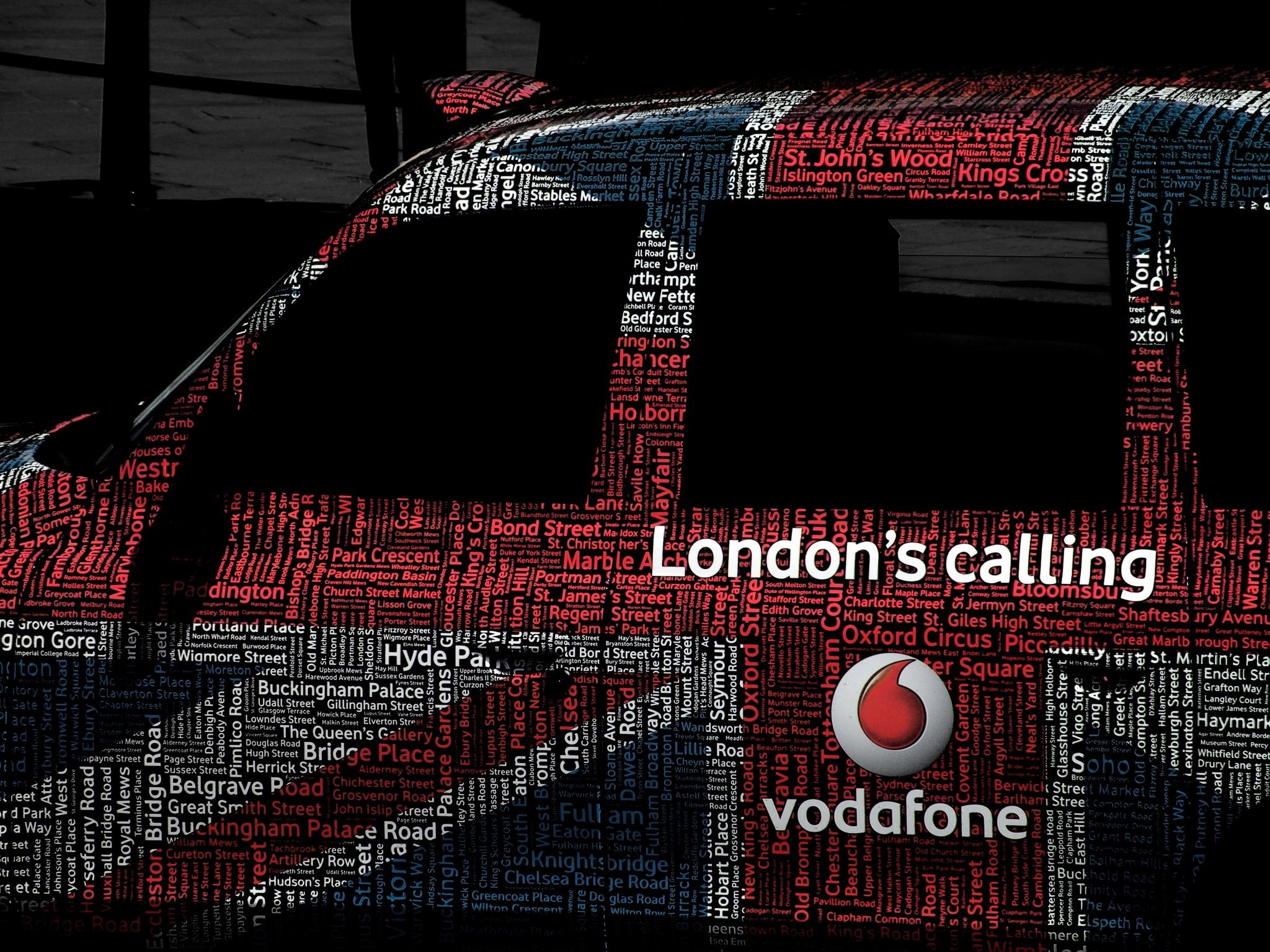 london's calling vodafone
