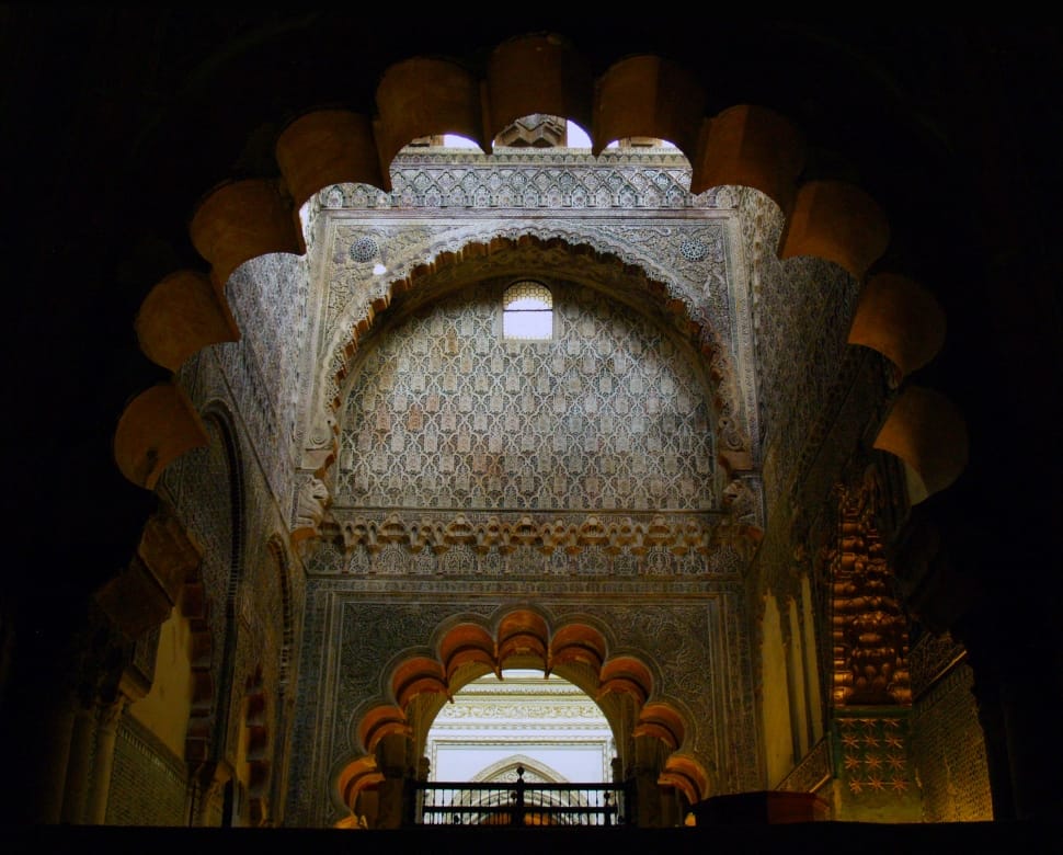 Lobulated Arches, Arches, Muslim Art, arch, architecture preview