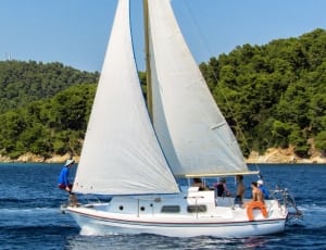 white sail boat thumbnail