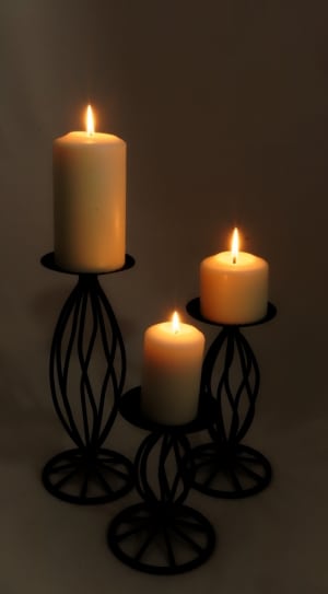 3 yellow tealight candle thumbnail