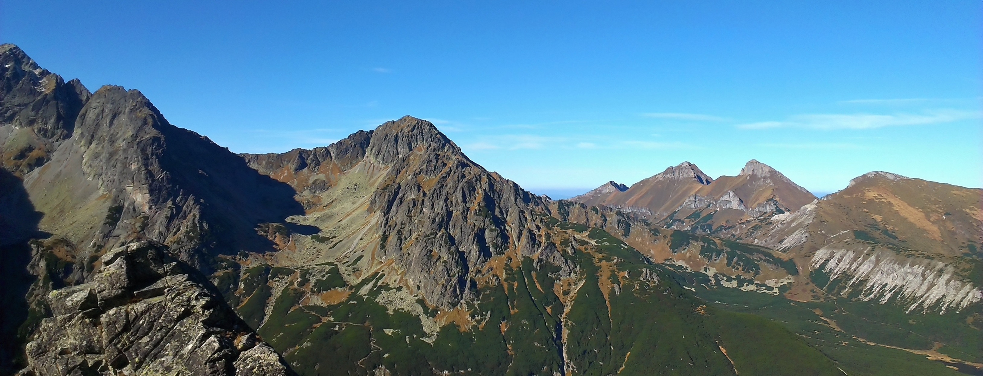 brown and green mountains