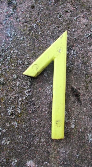 yellow metal 1 shaped bar thumbnail