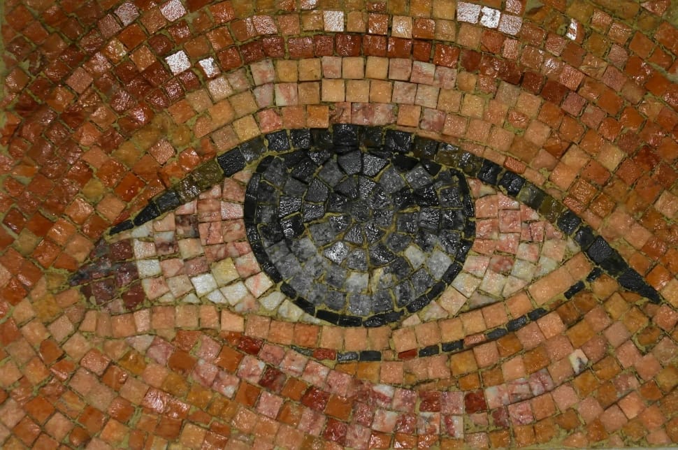 eye of ra mosaic art preview