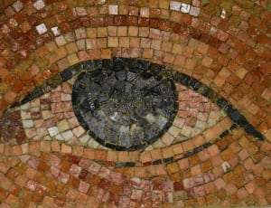 eye of ra mosaic art thumbnail