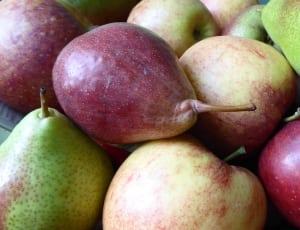 pear and apple fruits thumbnail