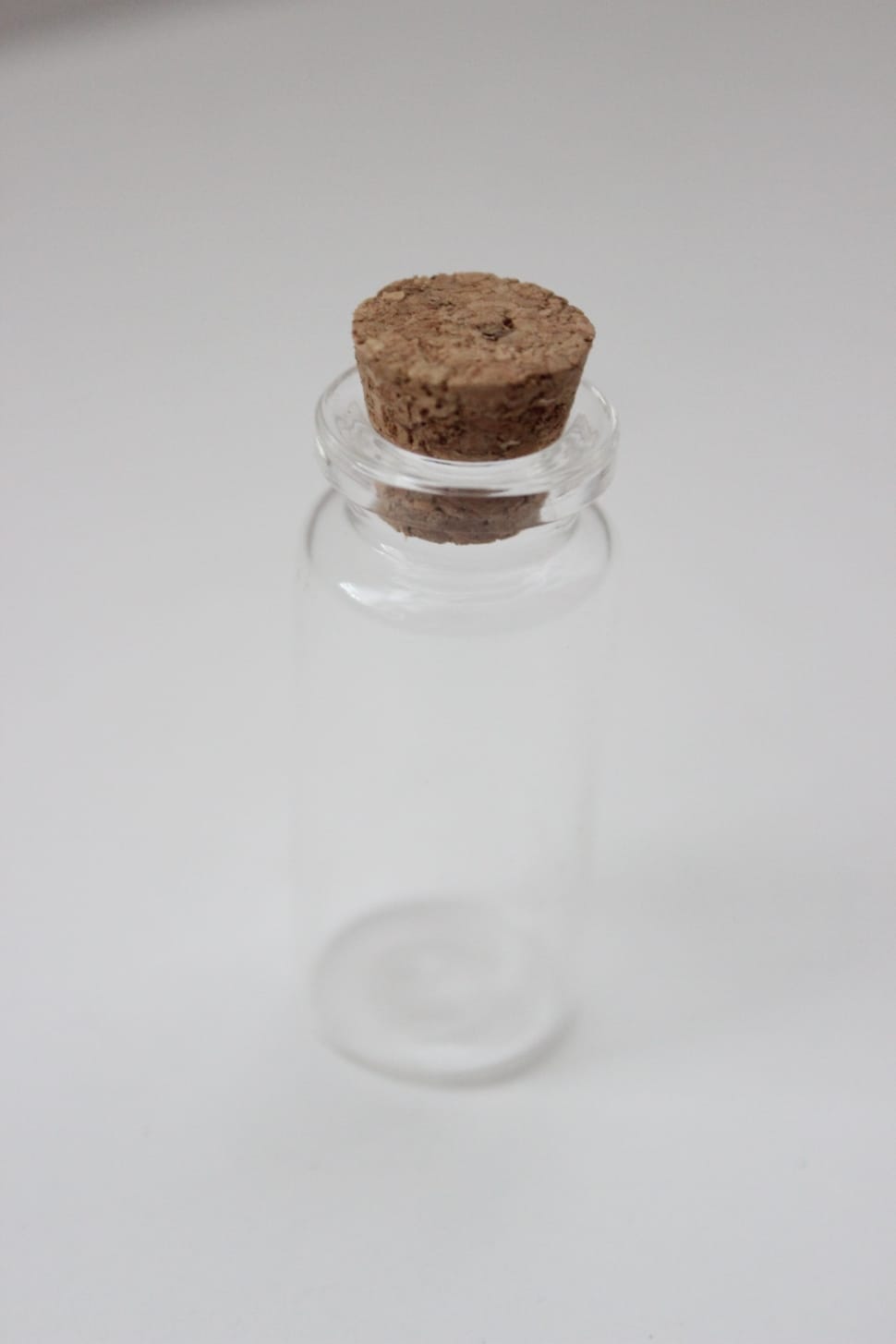 clear glass vial preview