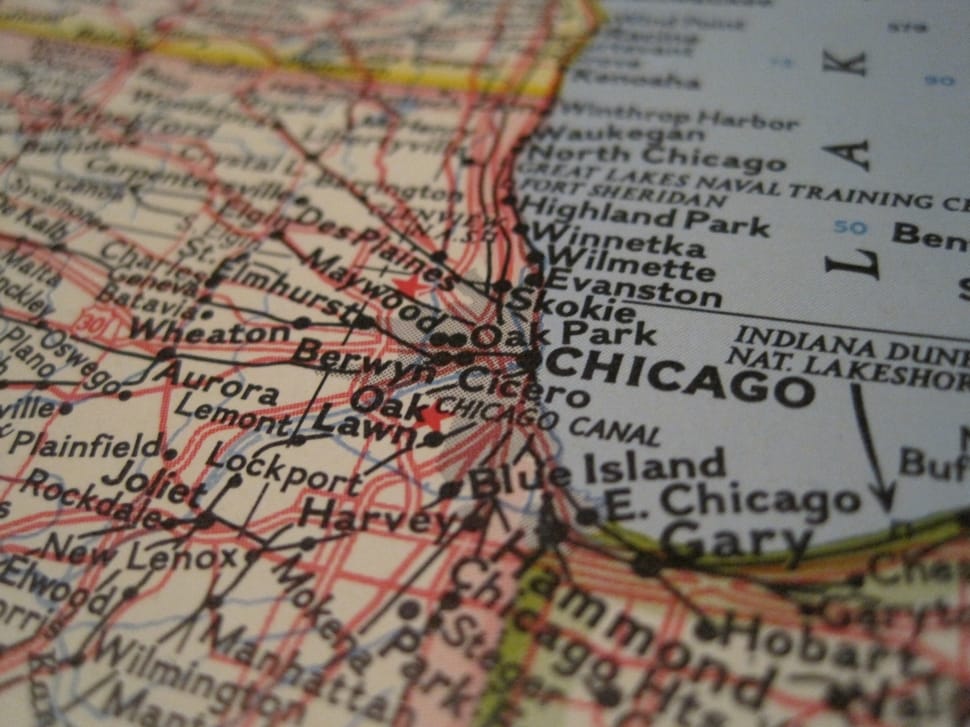 chicago map preview