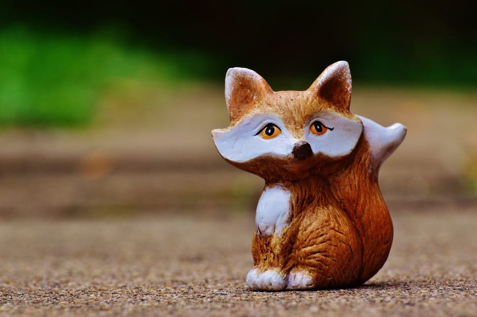 brown fox figure preview