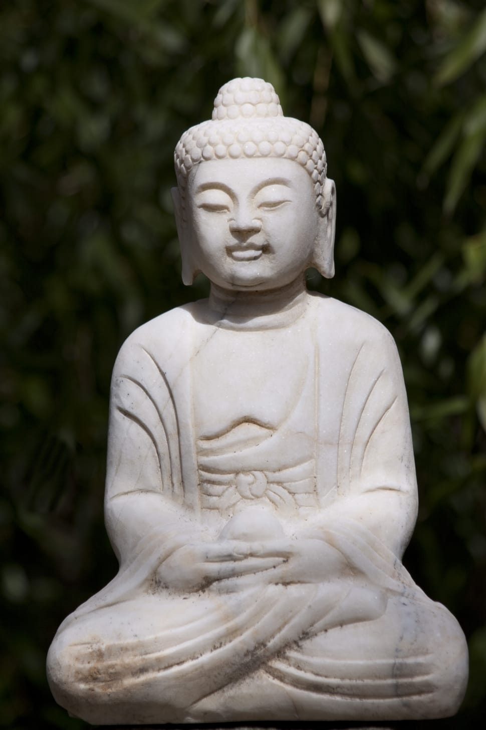 buddha concrete figurine preview