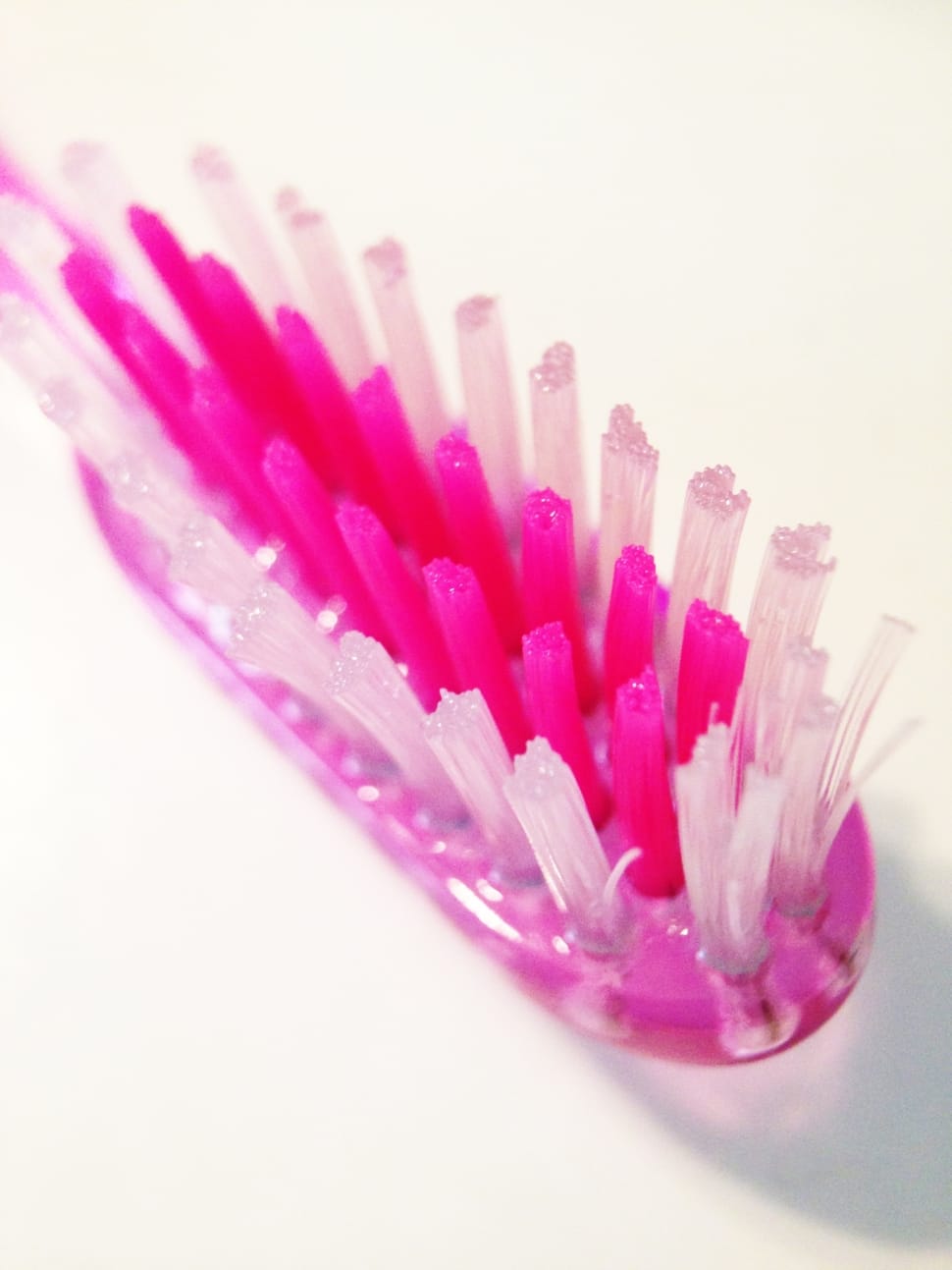 pink and white toothbrush preview