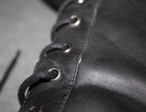 black leather with lace thumbnail