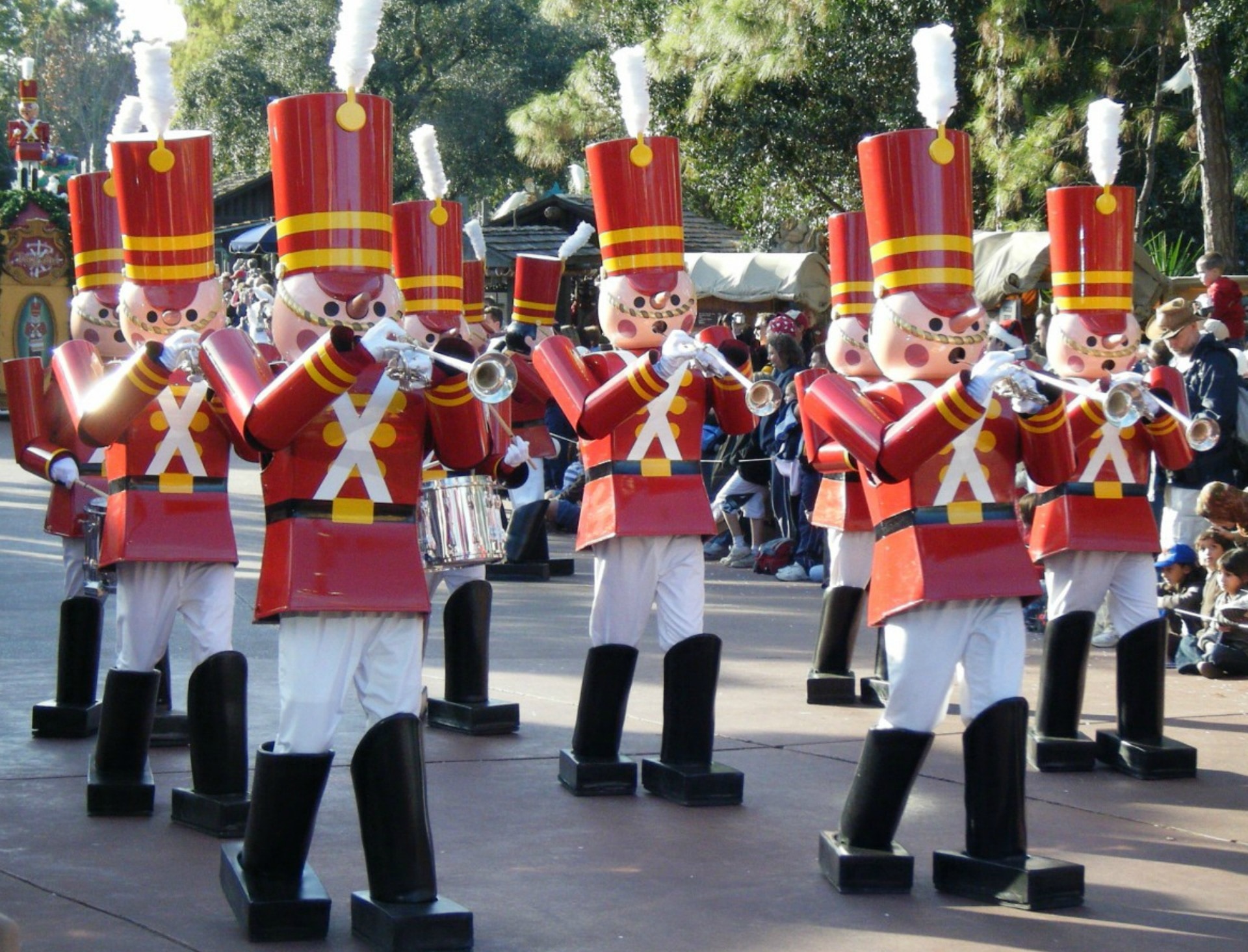 royal army mascot band parade