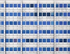 white and glass window building thumbnail