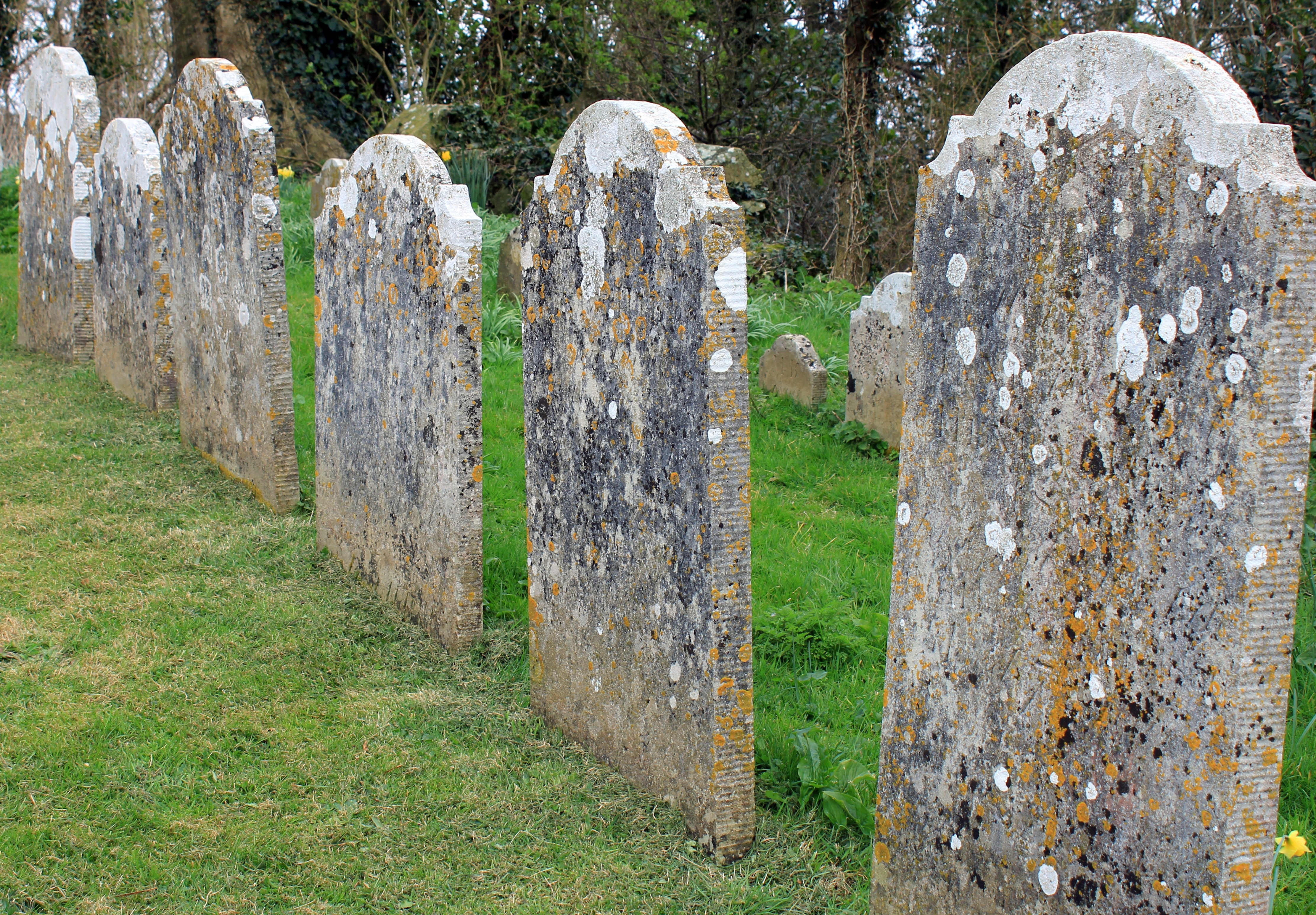 grey stone tombstone