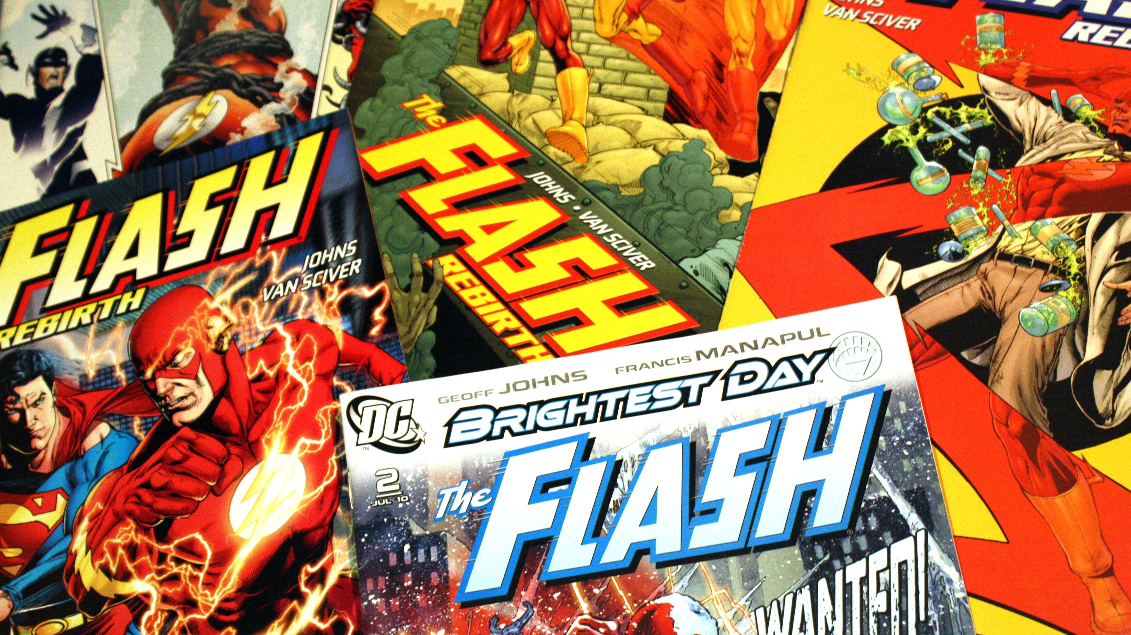 brightest day the flash book