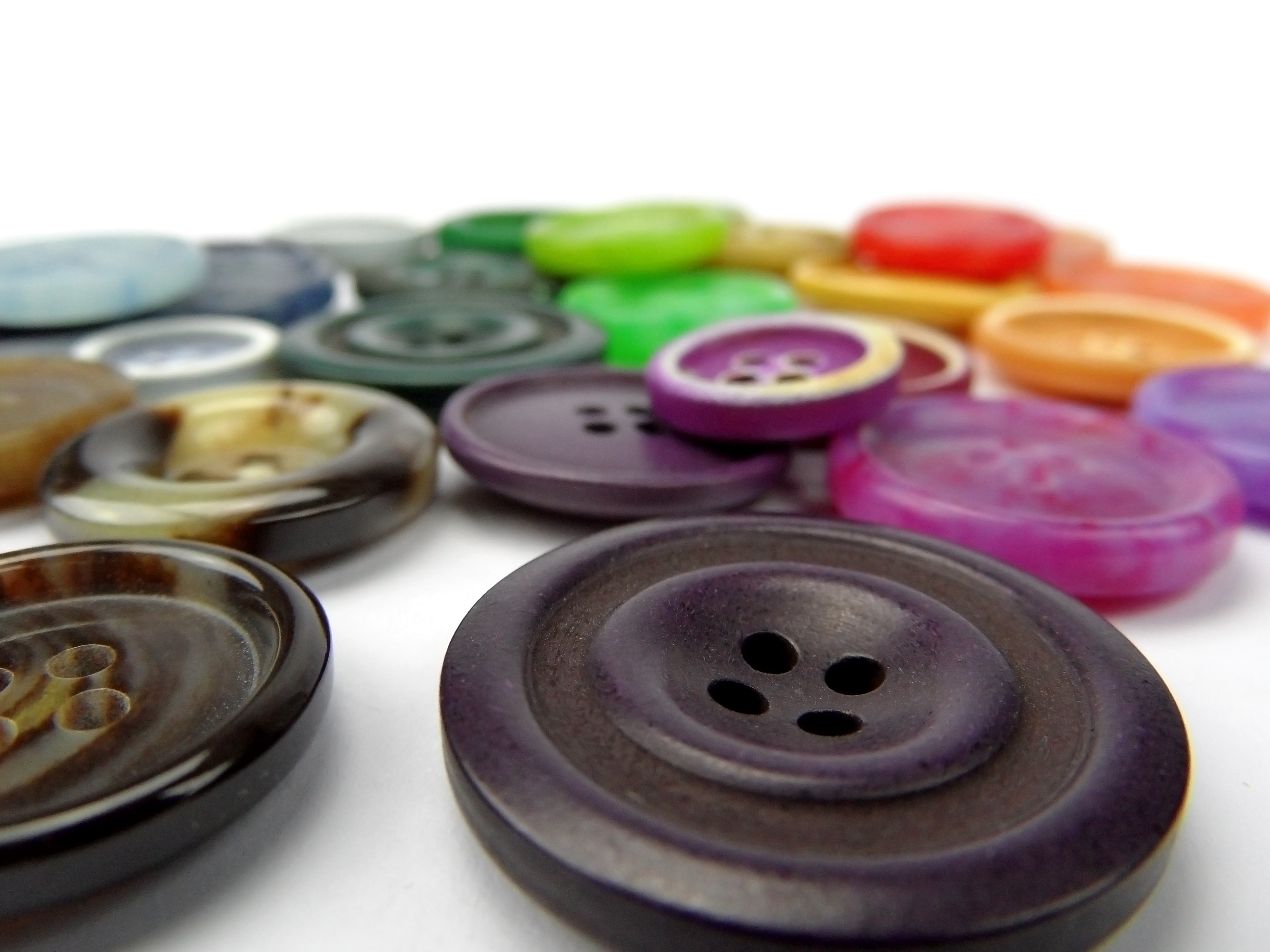 assorted colored button