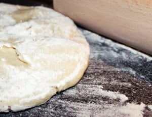 white and beige flour dough thumbnail