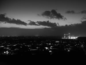 grayscale photography of city thumbnail