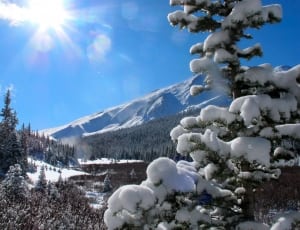 Winter, Mountains, Snow, View, snow, cold temperature thumbnail