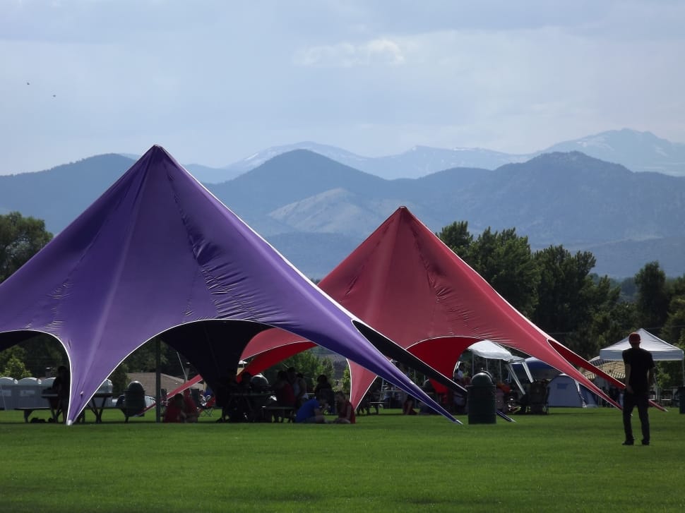 purple and red gazeebo tents preview