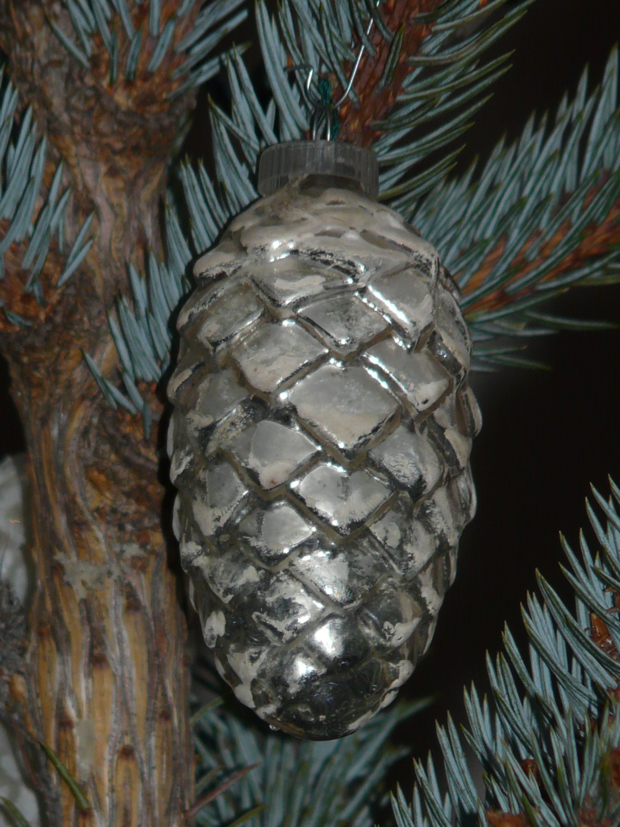 grey oval fruit decorative
