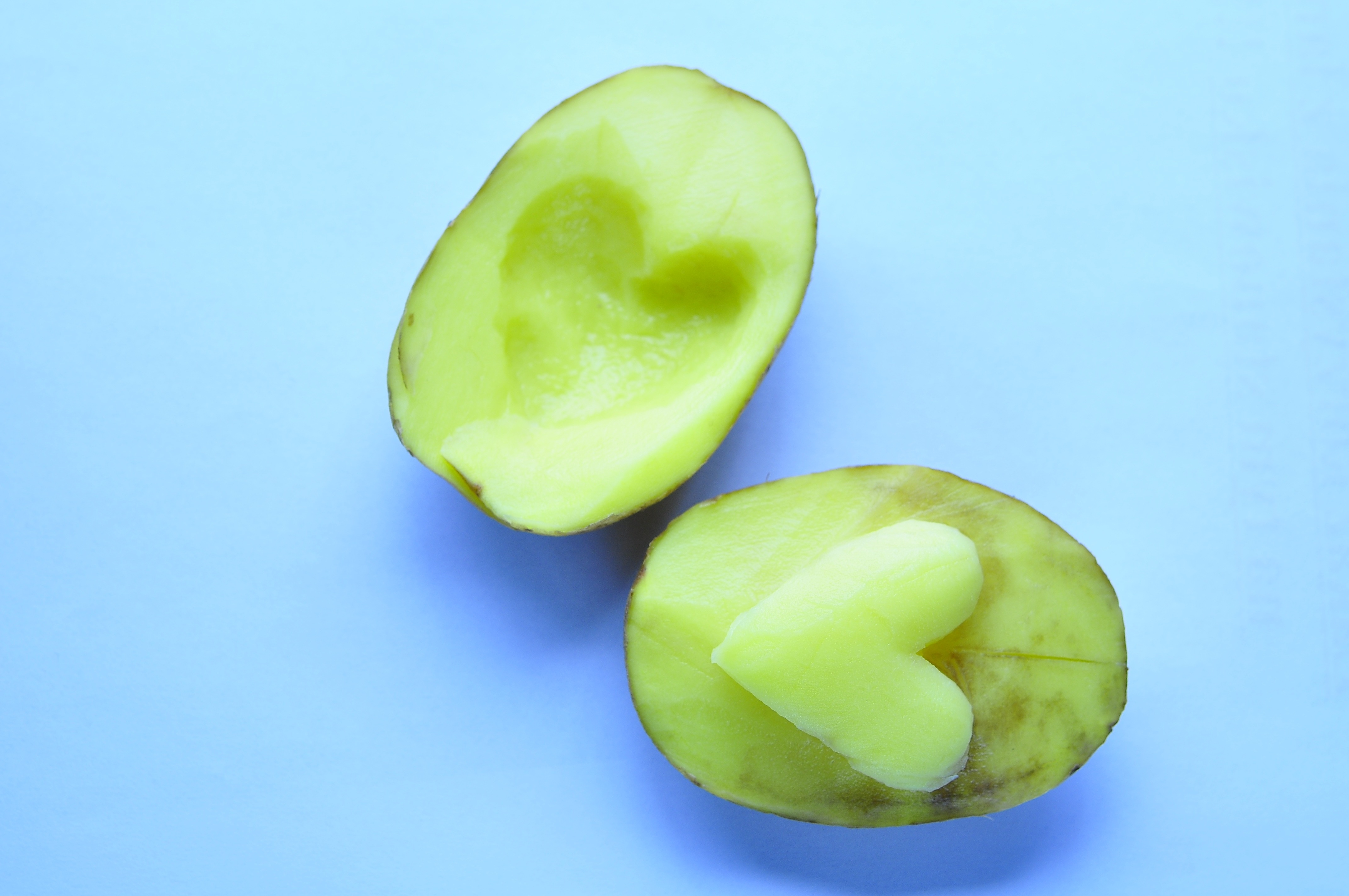 green oval fruit