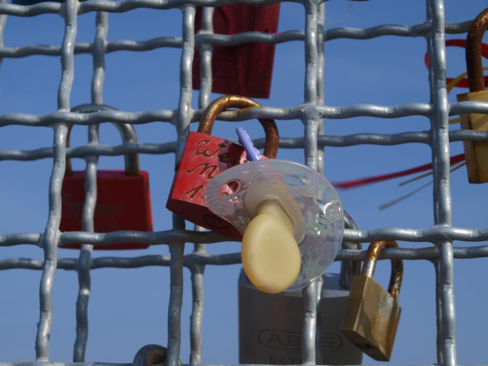 pacifier and padlock preview