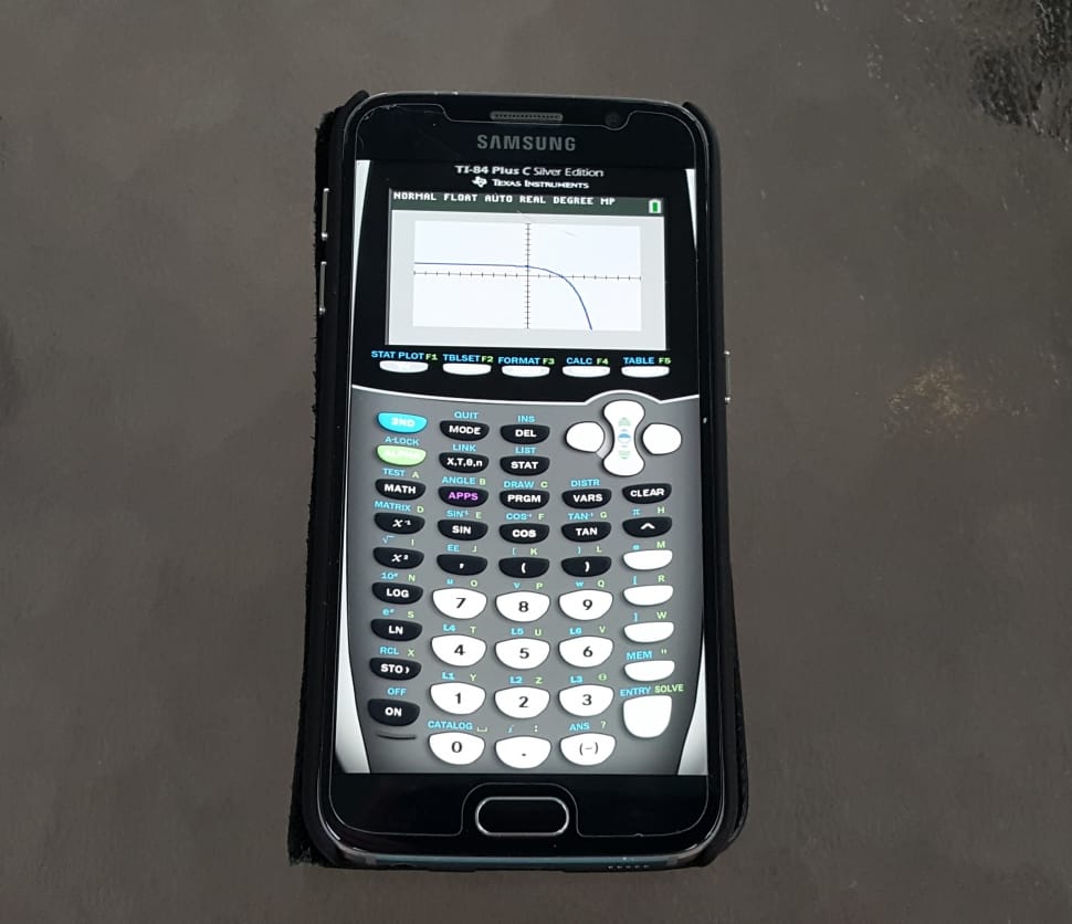 grey and black samsung scientific calculator preview