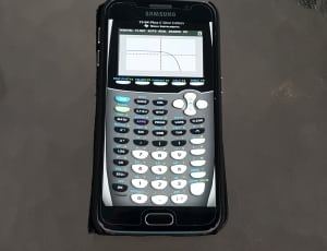 grey and black samsung scientific calculator thumbnail
