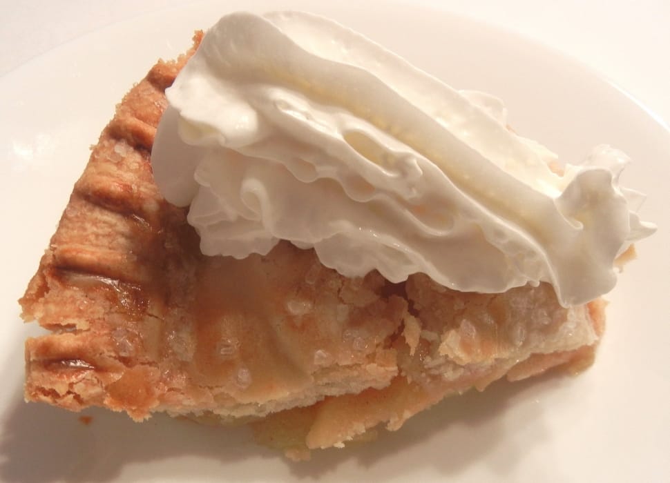 brown and white slice pie preview