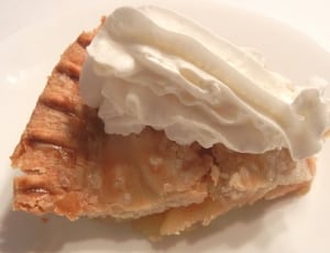 brown and white slice pie thumbnail