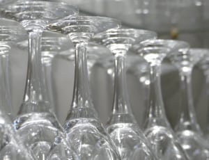 clear long stem wine glasses thumbnail