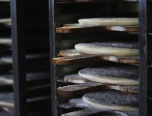 black steel rack with pizza thumbnail