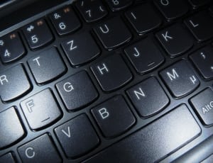 black laptop keyboard thumbnail