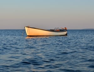 white and blue boat thumbnail