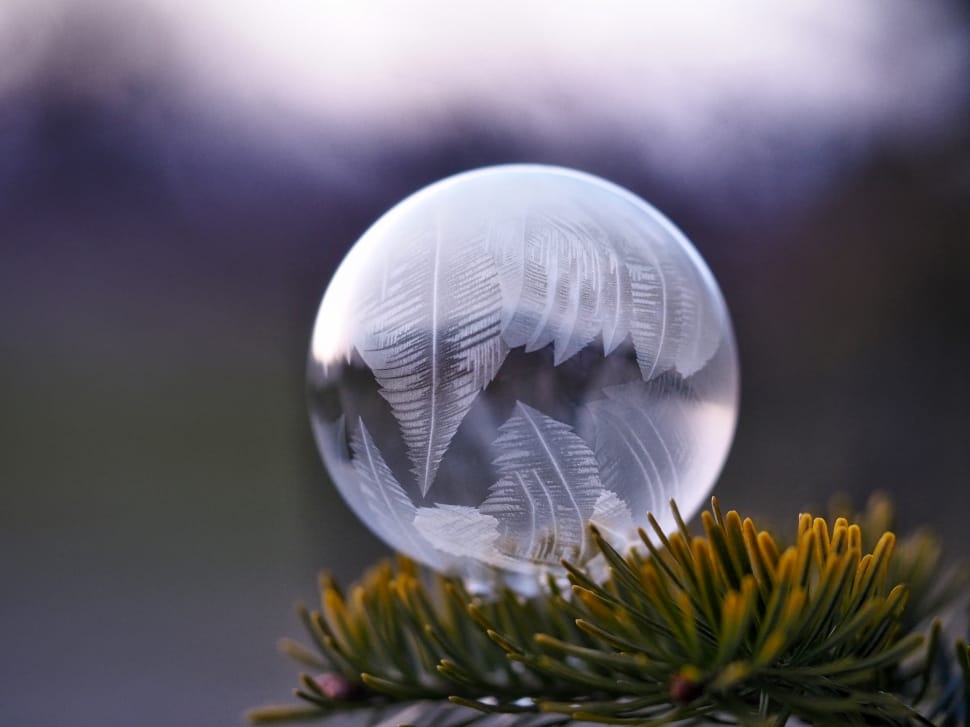 laser etched crystal ball preview