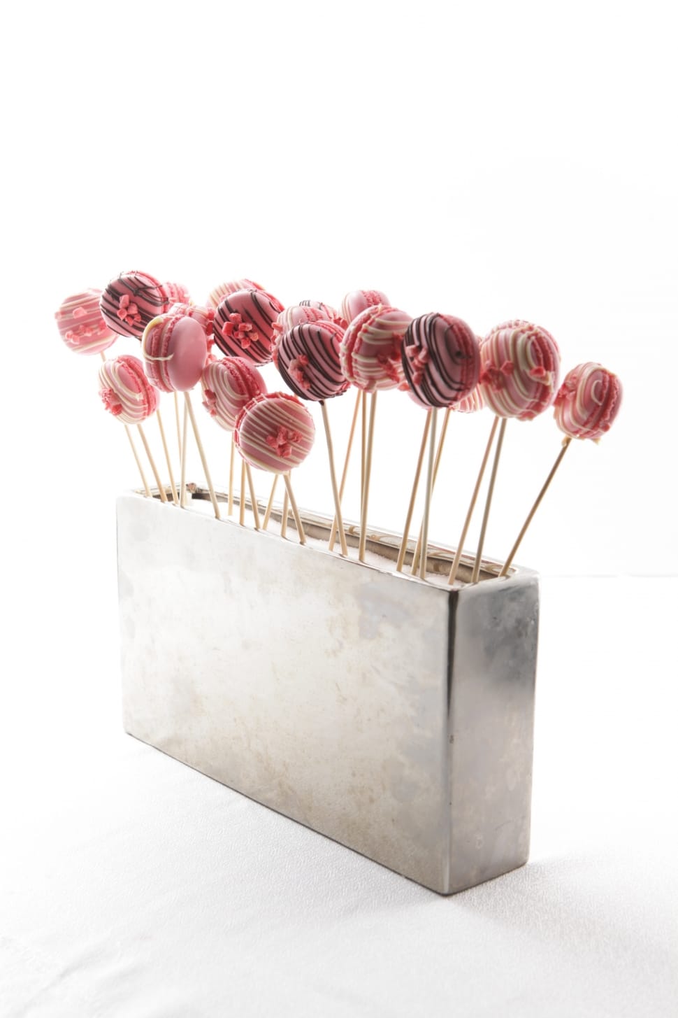 pink and grey stick with pastries lot preview
