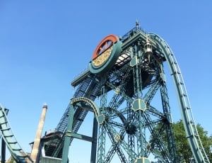 gray and blue roller coaster thumbnail
