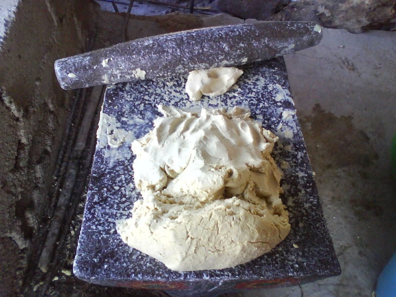 beige dough